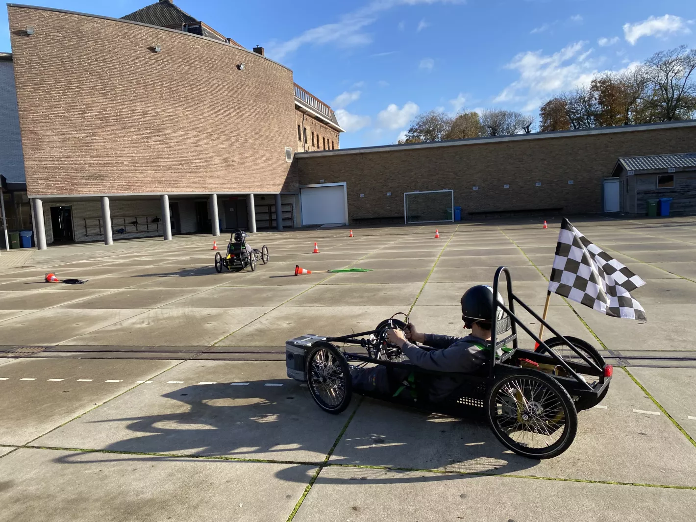 VTI Menen racen elektrische kart Top Motors