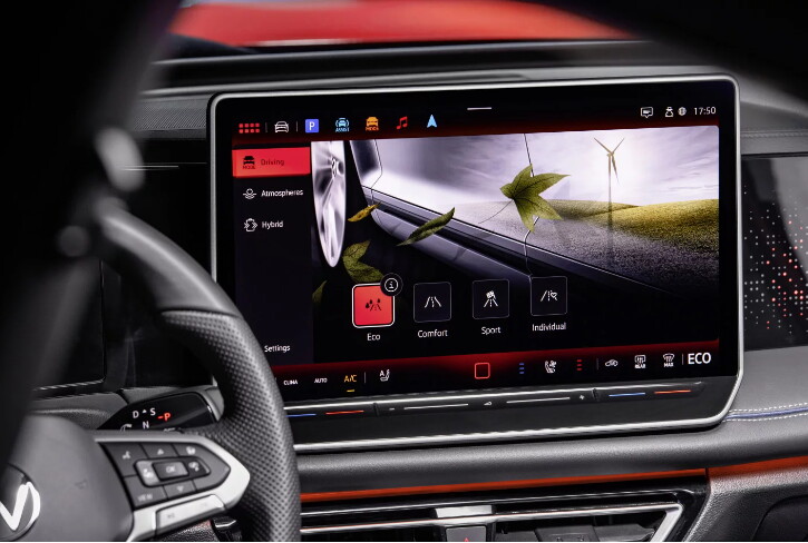 display tiguan