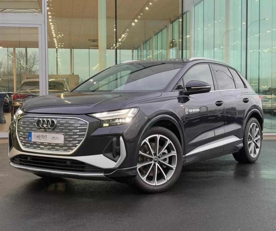 Audi Q4 e-tron paars