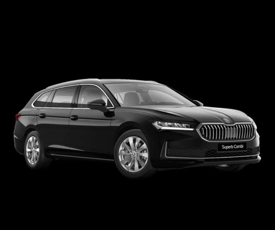 skoda superb combi zwart