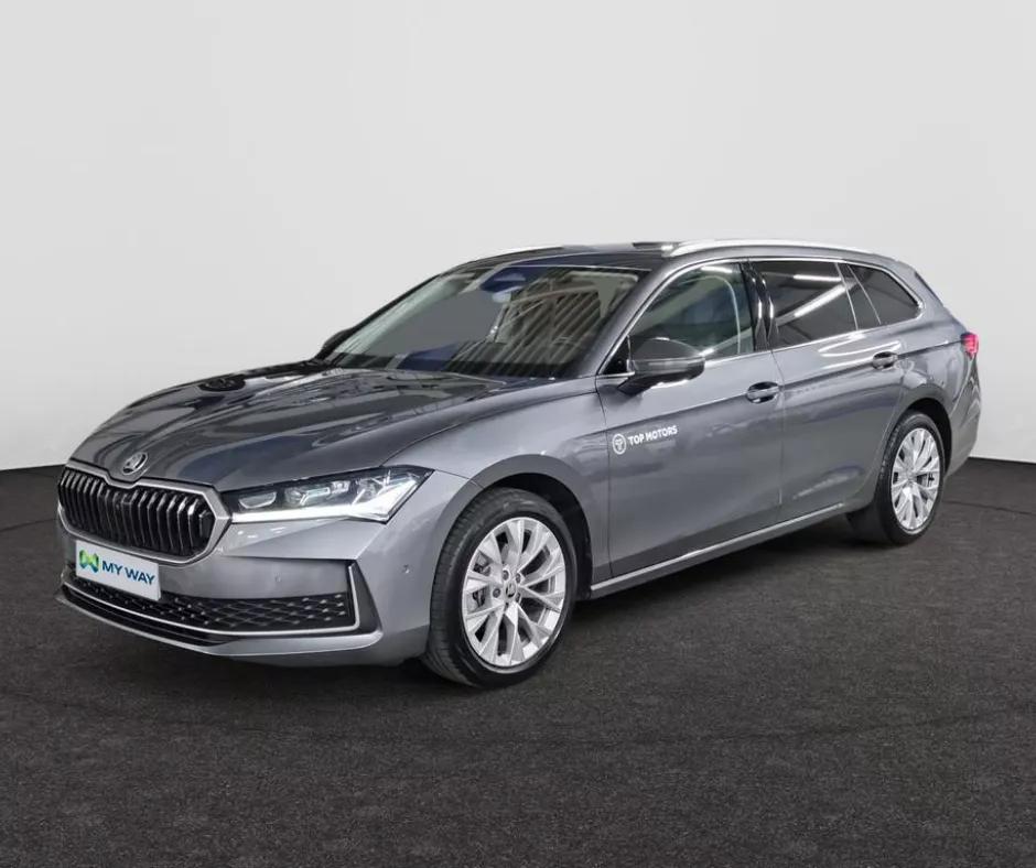 skoda octavia combi grijs