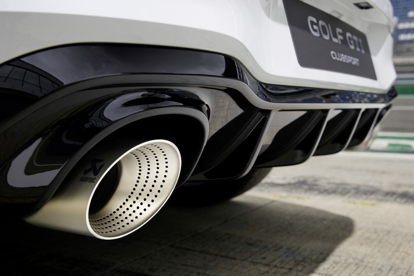 Volkswagen Golf GTI Clubsport Uitlaat