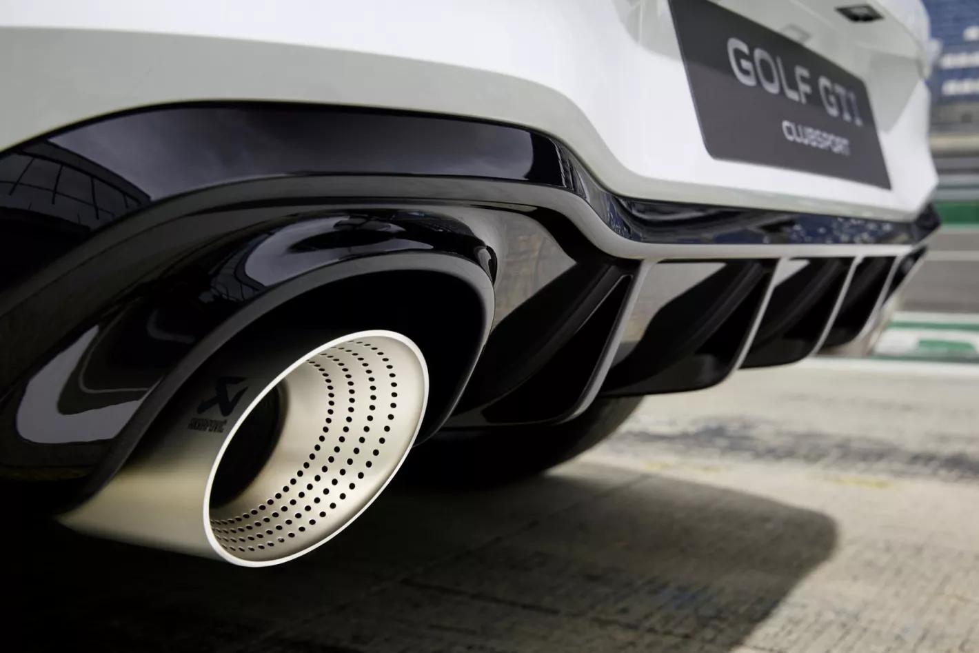 Volkswagen Golf GTI Clubsport Uitlaat