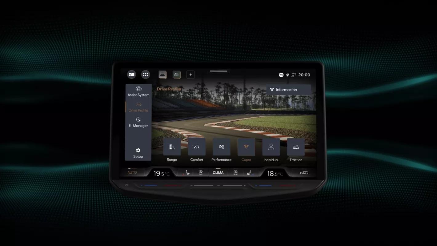 Cupra infotainment